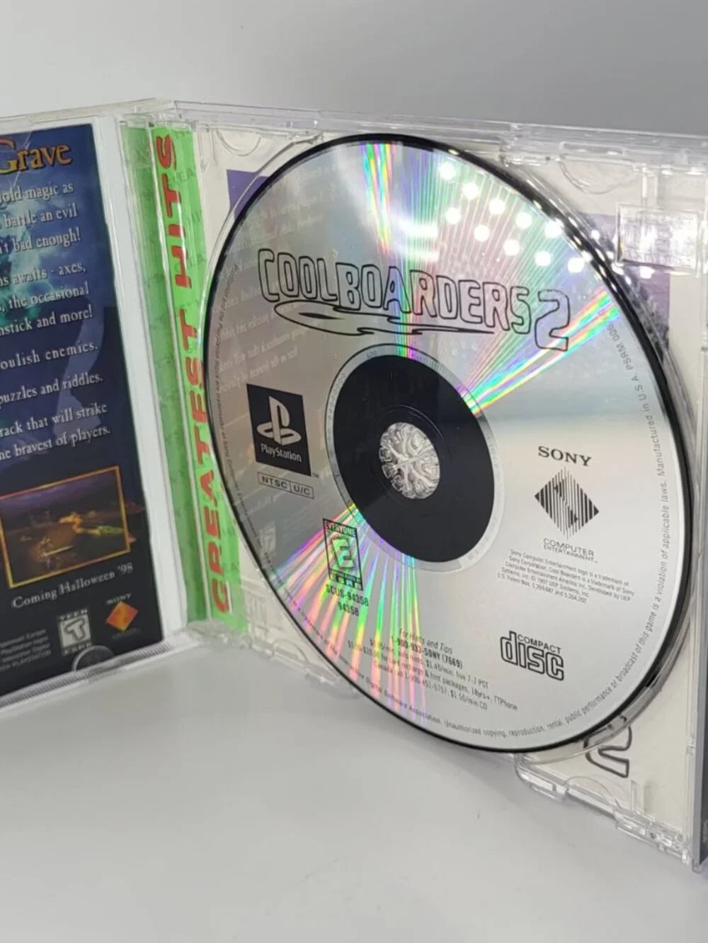 Cool Boarders 2 - Sony PlayStation 1 CIB Great Condition Tested/Works